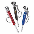 Mini Tire Pressure Gauge Keychain